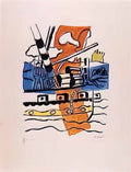 Fernand Leger study for the circus the clowns Art A4 Photo Print