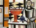Fernand Leger the acrobat and his partner 1948 Art A4 Photo Print