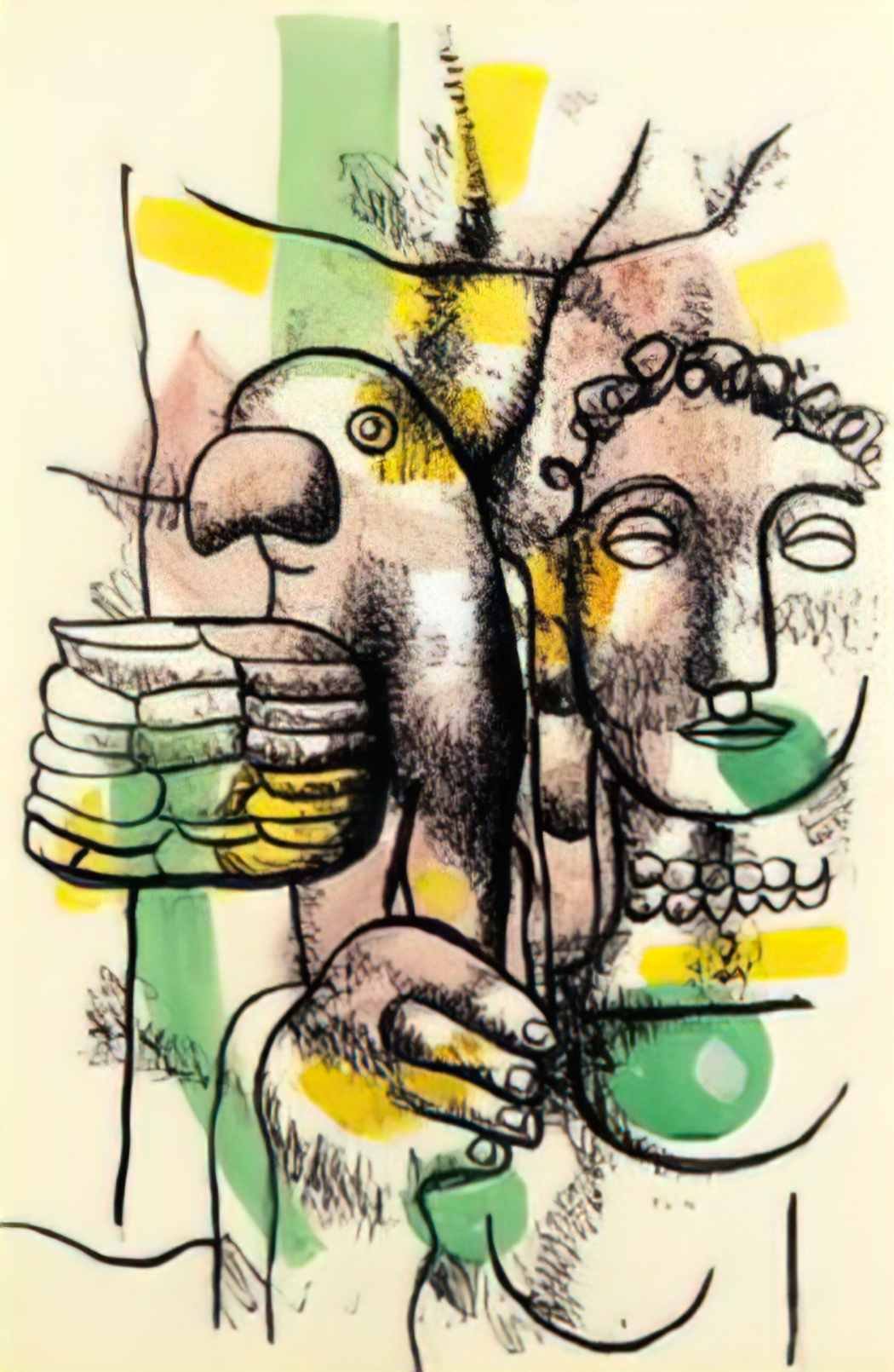Fernand Leger the album circus 1950 35 Art A4 Photo Print