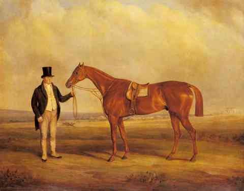 Ferneley John A Gentleman Holding Dangerous A4 Photo Print