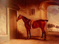 Ferneley John A Saddled Bay Hunter In A Stableyard A4 Photo Print