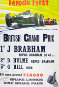 Ferodo Brabham Gp1966 Vintage Retro Advert Poster A4 Photo Print