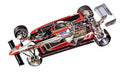 Ferrari 126C cutaway A4 Photo Print