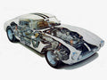 Ferrari 250 GT SWB Competizione cutaway A4 Photo Print