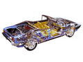 Ferrari Mondial Cabriolet cutaway A4 Photo Print
