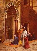 Ferraris Arthur Von L Aveugle A La Mosquee A4 Photo Print