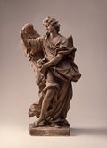 Ferrata Ercole Angel with Cross c1668 Art A4 Photo Print