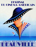 FestDeauville Vintage Advert A4 Photo Print