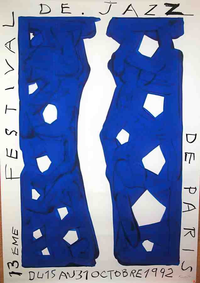 FestJazzParis92 Vintage Advert A4 Photo Print