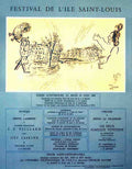 Festival St Louis by Picasso Vintage Advert A4 Photo Print