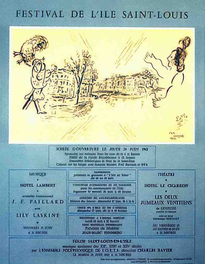 Festival St Louis by Picasso Vintage Advert A4 Photo Print