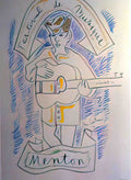 FestivalMusique Advert A4 Photo Print
