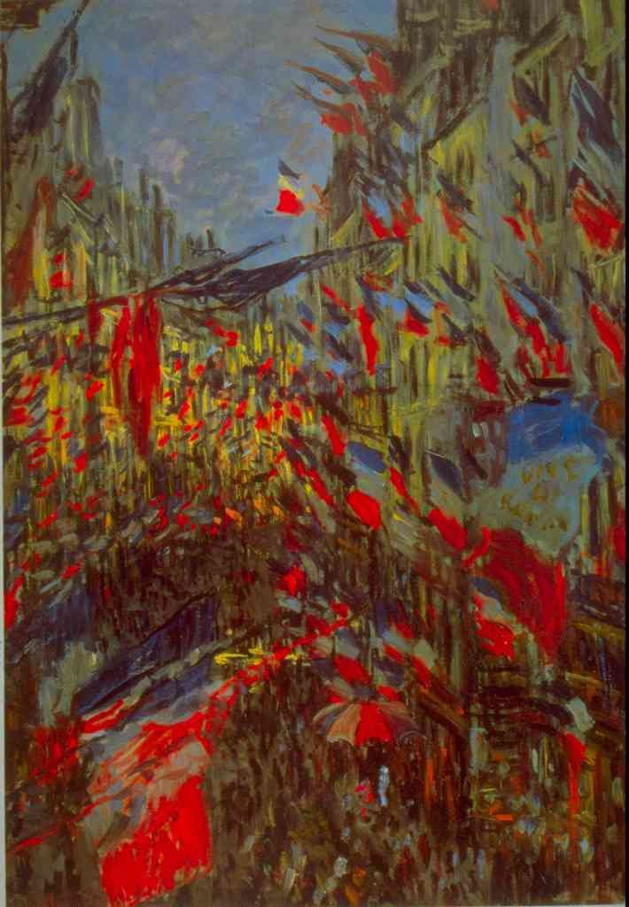 Festivities Monet A4 Photo Print