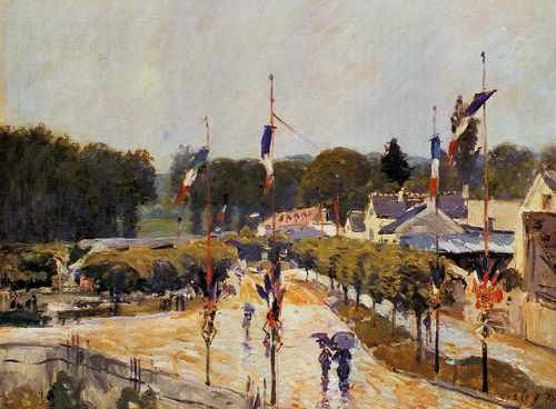 Fete Day At Marly Le Roi A4 Photo Print