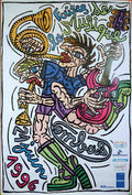 FeteMusique96Combas Vintage Advert A4 Photo Print
