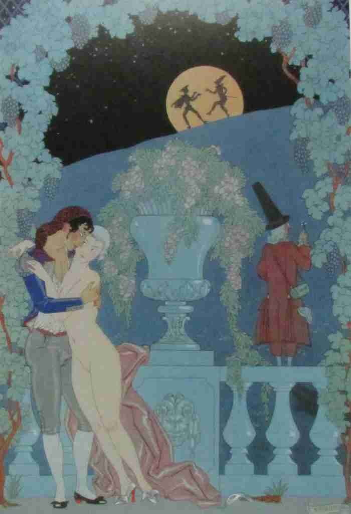 Fetes Galantes George Barbier 06 A4 Photo Print