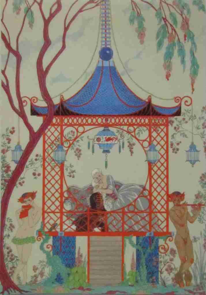 Fetes Galantes George Barbier 07 A4 Photo Print