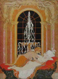 Fetes Galantes George Barbier 11 A4 Photo Print