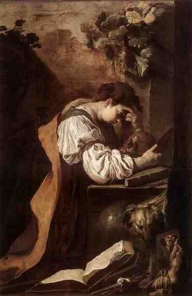 Feti Domenico Melancholy 1622 A4 Photo Print