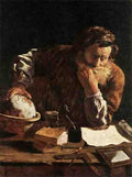 Feti Domenico Portrait Of A Scholar A4 Photo Print