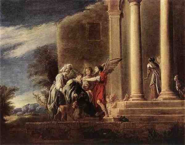Feti Domenico Tobias Healing His Father A4 Photo Print