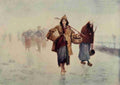 Feyen Eugene 1826 1895 Appletons Booklovers Mag 1903 Mussel Gatherers A4 Photo Print