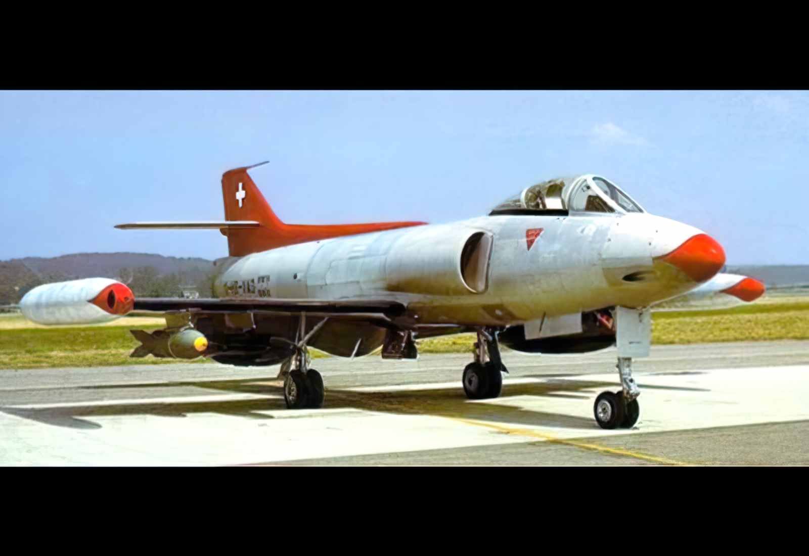 Ffa P16 Jet Fighter Prototype Switzerland A4 Photo Print