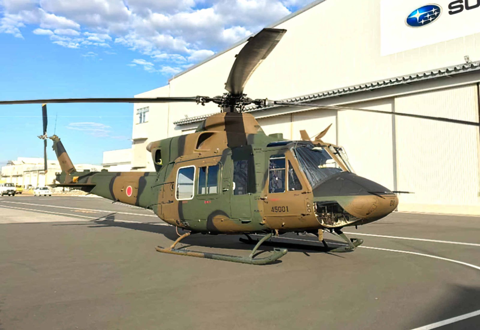 Fhi Uhx Bell Model 412 Transport Helicopter 2 A4 Photo Print
