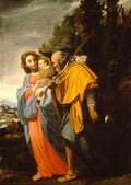 Fiasella Domenico Flight into Egypt Art A4 Photo Print