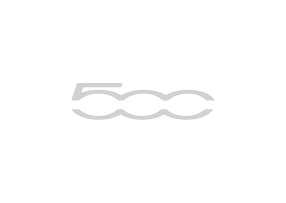Fiat 500 2007 1 A4 Photo Print