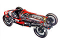 Fiat 806 Corsa cutaway A4 Photo Print