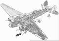 Fiat BR20 cutaway A4 Photo Print