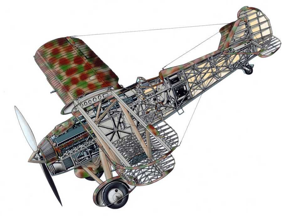 Fiat CR.32 cutaway A4 Photo Print
