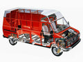 Fiat Ducato Maxi cutaway A4 Photo Print