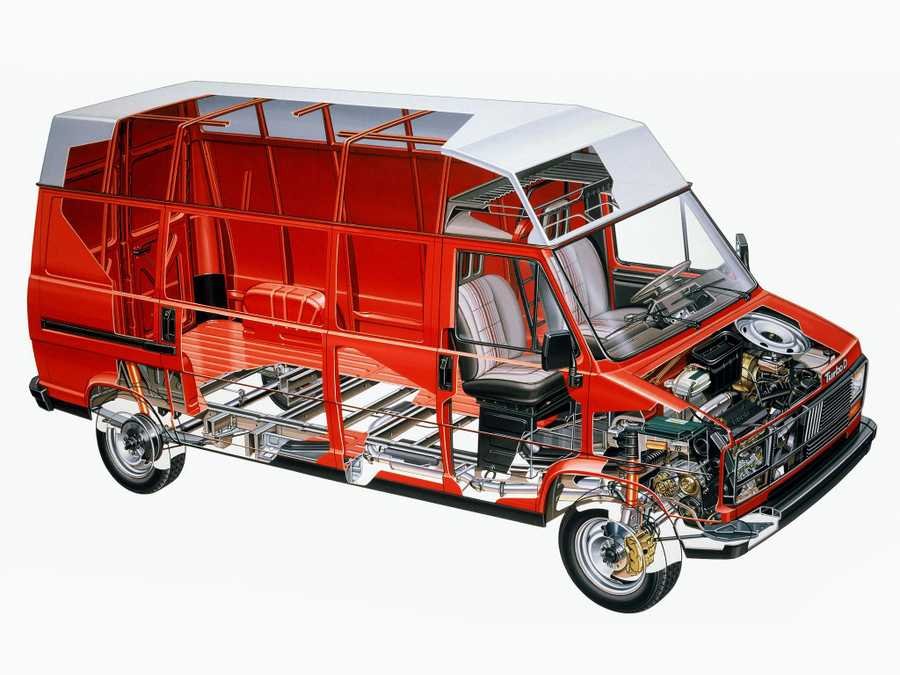 Fiat Ducato Maxi cutaway A4 Photo Print
