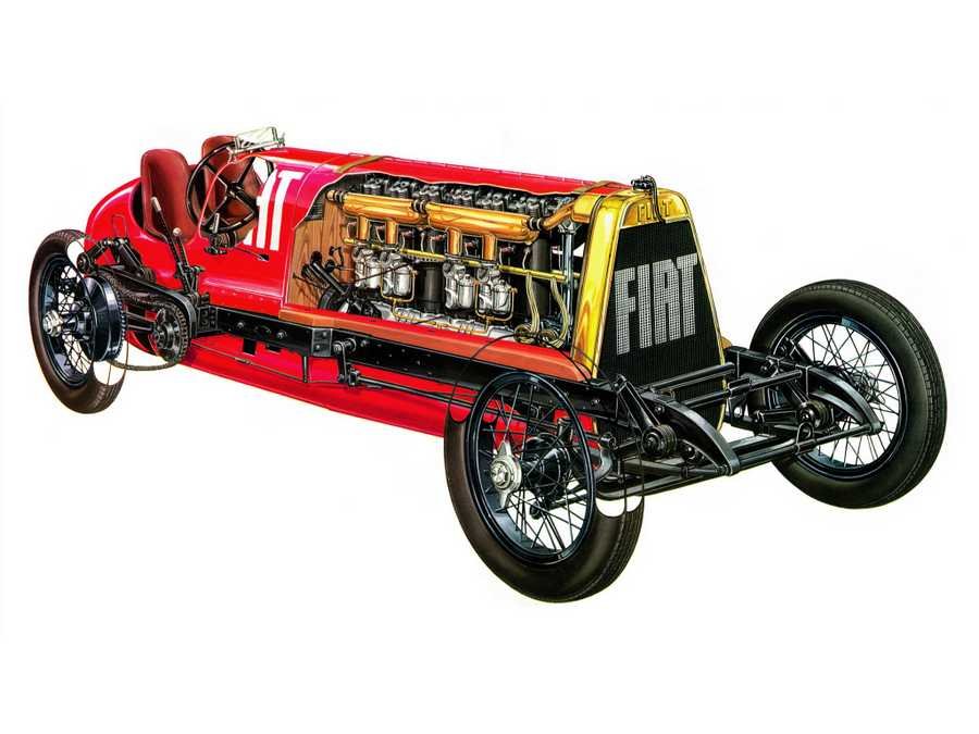 Fiat Mephistopheles cutaway A4 Photo Print