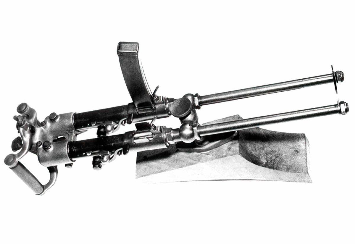 Fiat Revelli Model 1915 Villar Perosa Twin Submachine Gun A4 Photo Print