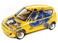 Fiat Seicento Sporting cutaway A4 Photo Print