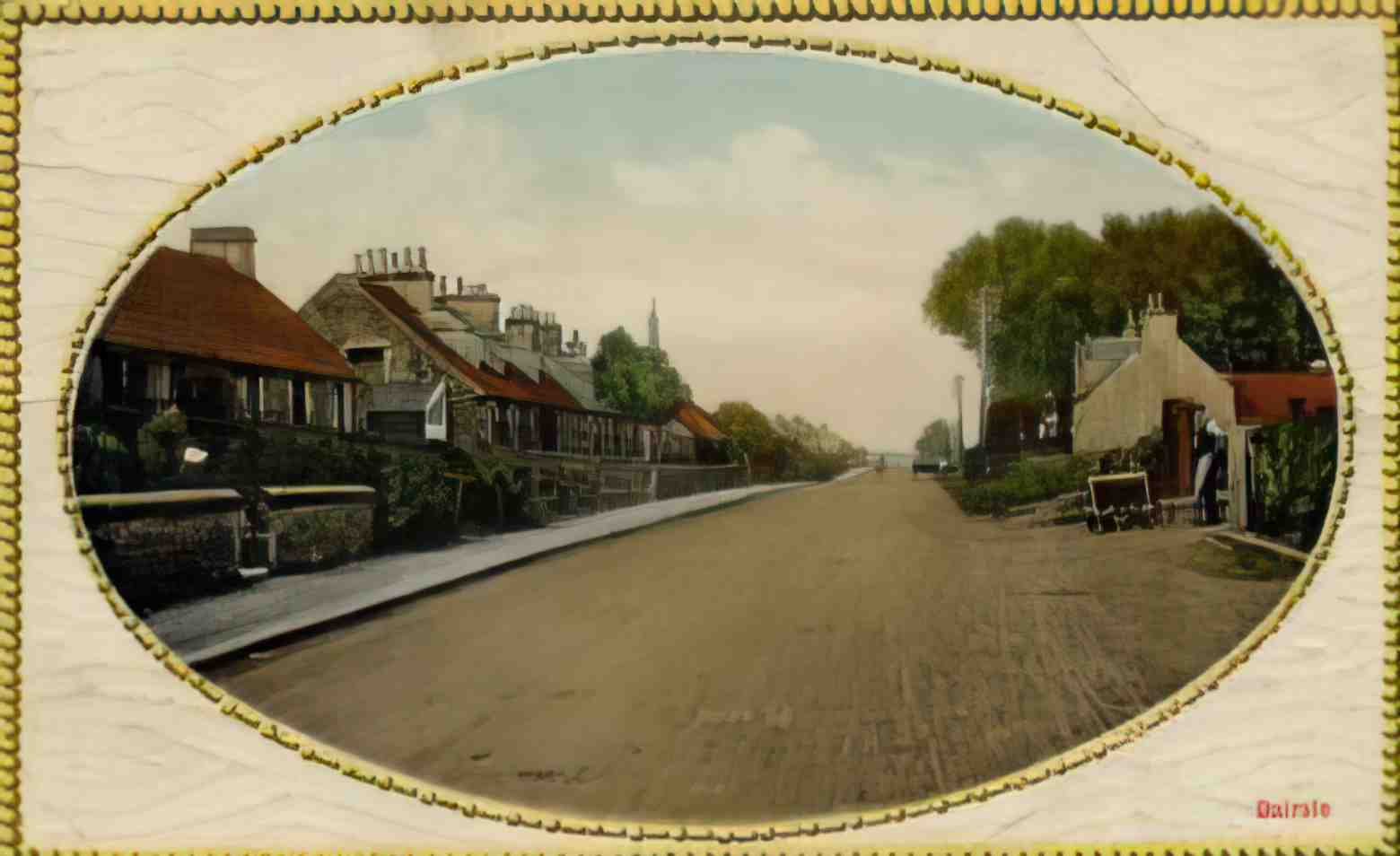Fife Dairsie Vintage A4 Photo Print