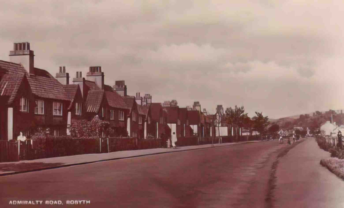 Fife Rosyth Admiralty Road Vintage A4 Photo Print