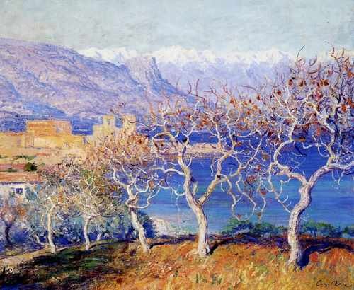 Fig Trees Antibes 1910 A4 Photo Print