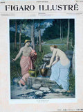 FigaroDecoCouple Vintage Advert A4 Photo Print