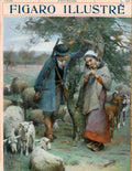 FigaroHerders Vintage Advert A4 Photo Print