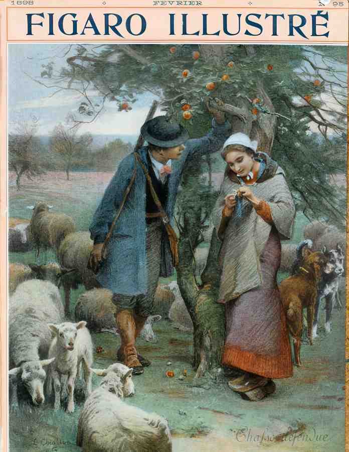 FigaroHerders Vintage Advert A4 Photo Print