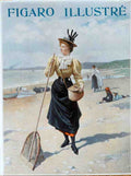 FigaroLadyClamer Vintage Advert A4 Photo Print