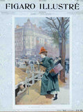 FigaroLadynWorker Vintage Advert A4 Photo Print