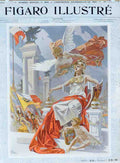 FigaroexpoUniverselle Vintage Advert A4 Photo Print