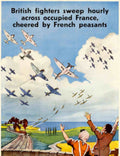 Fighters France Peasant Vintage Retro Advert Poster A4 Photo Print