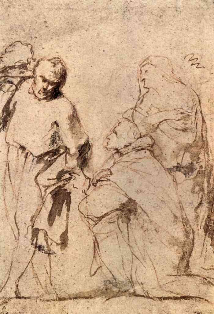 Figure Study Rubens A4 Photo Print