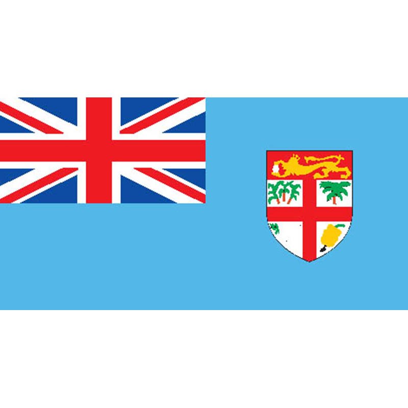 Fiji Flag N1833 A4 Photo Print